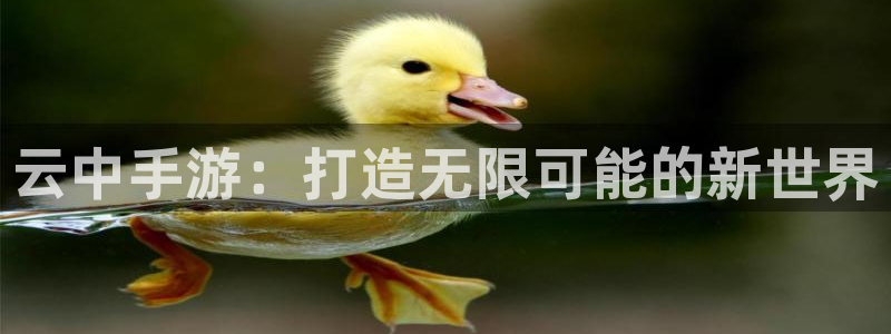 杏悦登录注册：云中手游：打造无限可能的新世界