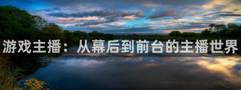 杏悦娱乐是什么：游戏主播：从幕后到前台的主播世界